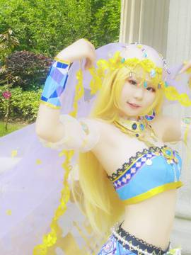 《lovelive！》绚濑绘里舞娘觉醒 C O S_绚濑绘里舞娘 (1)