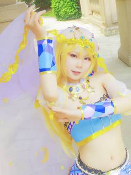 《lovelive！》绚濑绘里舞娘觉醒 C O S_绚濑绘里舞娘 (5)