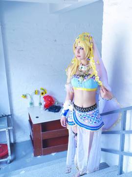 《lovelive！》绚濑绘里舞娘觉醒 C O S_武汉雪樱祭~返图 (4)