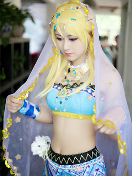 《lovelive！》绚濑绘里舞娘觉醒 C O S_武汉雪樱祭~返图 (1)