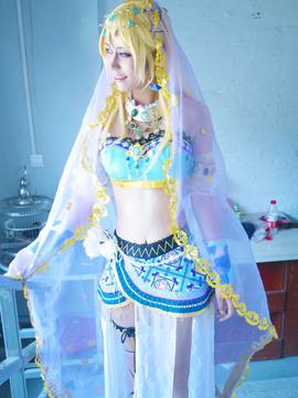 《lovelive！》绚濑绘里舞娘觉醒 C O S_武汉雪樱祭~返图 (3)