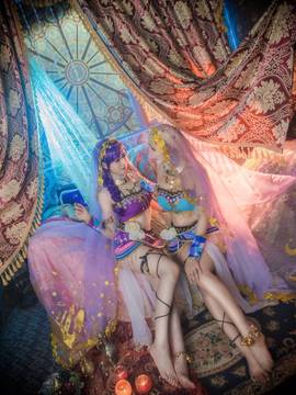 《lovelive！》绚濑绘里舞娘觉醒 C O S_LoveLive舞娘觉醒 绚濑绘里 (10)