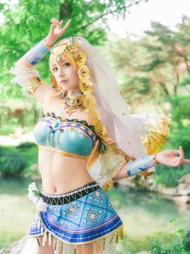 《lovelive！》绚濑绘里舞娘觉醒 C O S_LOVELIVE！舞娘觉醒 ELI (2)