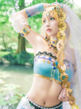 《lovelive！》绚濑绘里舞娘觉醒 C O S_LOVELIVE！舞娘觉醒 ELI (3)