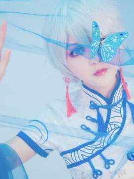 《VOCALOID家族》言和的青花瓷旗袍  C O S P L A Y_言和的青花瓷旗袍  C O S (5)