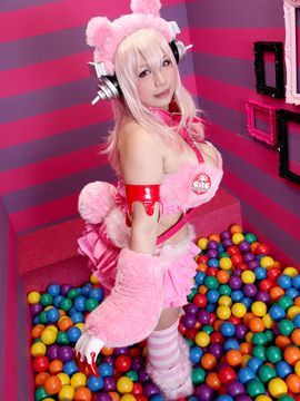 [mariposa luz de la luna (蝶月真綾)] Heart Bear (Super Sonico)_008