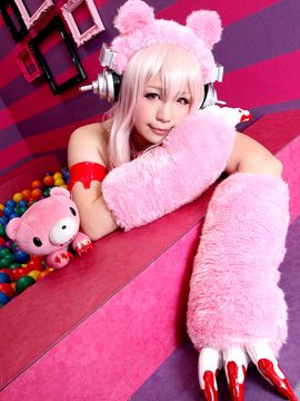 [mariposa luz de la luna (蝶月真綾)] Heart Bear (Super Sonico)_029