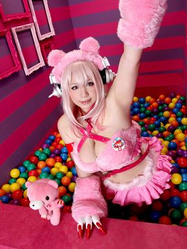 [mariposa luz de la luna (蝶月真綾)] Heart Bear (Super Sonico)_033