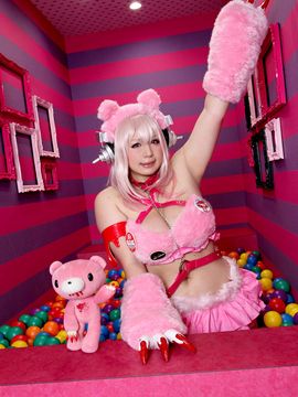 [mariposa luz de la luna (蝶月真綾)] Heart Bear (Super Sonico)_034
