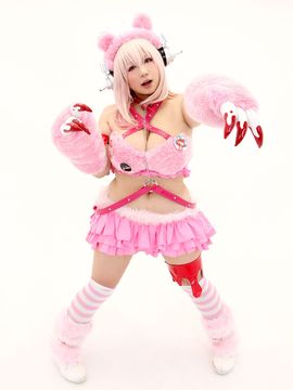 [mariposa luz de la luna (蝶月真綾)] Heart Bear (Super Sonico)_097
