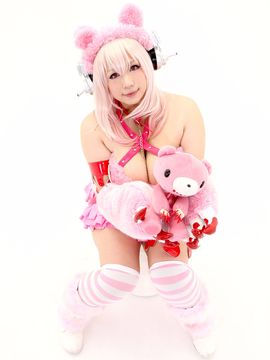 [mariposa luz de la luna (蝶月真綾)] Heart Bear (Super Sonico)_107
