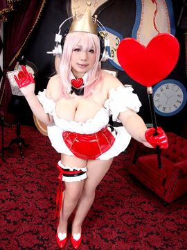[mariposa luz de la luna (蝶月真綾)] Heart Bear (Super Sonico)_134