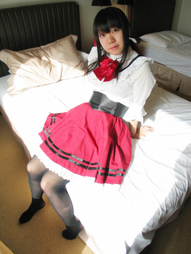 [みゅに～んSOFT] 黒パンストは縞々ぱんつの夢を見るか？_008
