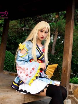 《Love Live!》绚濑绘里剧场版服装C O S P L A Y_致我最爱的eriお誕生日、おめでとうございます。 (8)