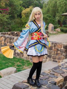 《Love Live!》绚濑绘里剧场版服装C O S P L A Y_致我最爱的eriお誕生日、おめでとうございます。 (7)
