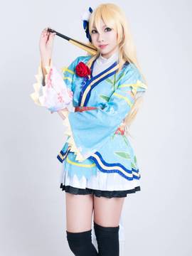 《Love Live!》绚濑绘里剧场版服装C O S P L A Y_angelic angel绘里cos (5)