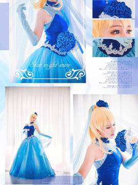 《Love Live!》七彩的缪斯雪精灵绘里 C O S P L A Y_LOVELIVE七彩系列-雪の公主 (1)