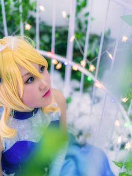 《Love Live!》七彩的缪斯雪精灵绘里 C O S P L A Y_绘理同人雪公主 (4)