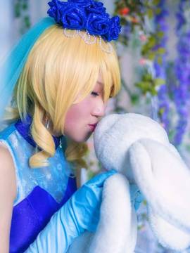 《Love Live!》七彩的缪斯雪精灵绘里 C O S P L A Y_绘理同人雪公主 (5)