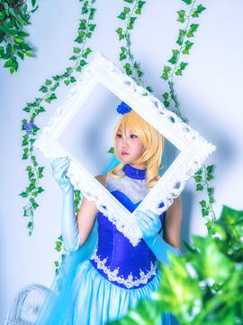 《Love Live!》七彩的缪斯雪精灵绘里 C O S P L A Y_绘理同人雪公主 (7)