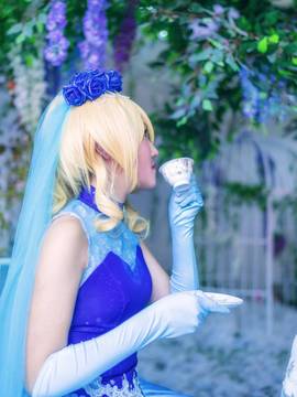 《Love Live!》七彩的缪斯雪精灵绘里 C O S P L A Y_绘理同人雪公主 (8)