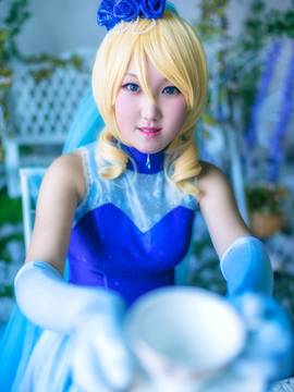 《Love Live!》七彩的缪斯雪精灵绘里 C O S P L A Y_绘理同人雪公主 (9)