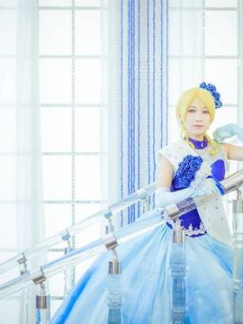 《Love Live!》七彩的缪斯雪精灵绘里 C O S P L A Y_绘理同人雪公主 (10)