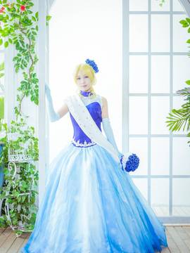 《Love Live!》七彩的缪斯雪精灵绘里 C O S P L A Y_绘理同人雪公主 (12)