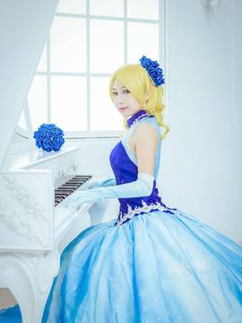 《Love Live!》七彩的缪斯雪精灵绘里 C O S P L A Y_绘理同人雪公主 (14)