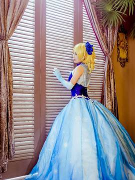 《Love Live!》七彩的缪斯雪精灵绘里 C O S P L A Y_绘理同人雪公主 (15)