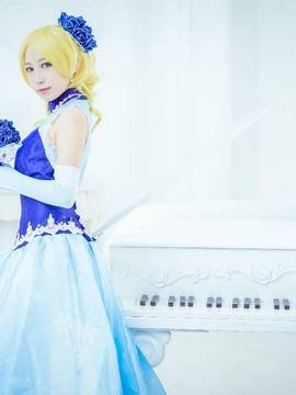 《Love Live!》七彩的缪斯雪精灵绘里 C O S P L A Y_绘理同人雪公主 (18)