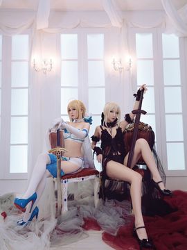 《Fate Stay Night》saber Arturia GK C O S P L A Y_saber Arturia GK C O S (2)