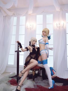 《Fate Stay Night》saber Arturia GK C O S P L A Y_saber Arturia GK C O S (6)