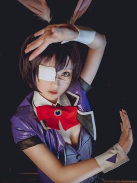 《中二病也要谈恋爱！恋》小鸟游六花兔子女郎 C O S P L A Y_小鸟游六花兔子女郎 C O S (10)