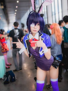 《中二病也要谈恋爱！恋》小鸟游六花兔子女郎 C O S P L A Y_六花兔女郎 (9)