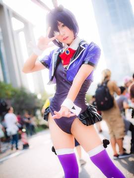 《中二病也要谈恋爱！恋》小鸟游六花兔子女郎 C O S P L A Y_六花兔女郎 (2)
