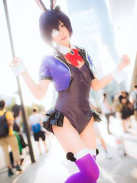 《中二病也要谈恋爱！恋》小鸟游六花兔子女郎 C O S P L A Y_六花兔女郎 (3)