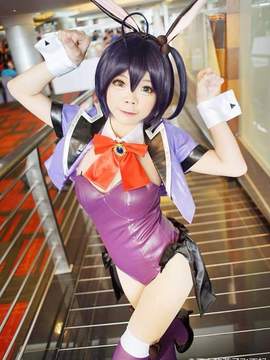 《中二病也要谈恋爱！恋》小鸟游六花兔子女郎 C O S P L A Y_中二病~六花兔女郎版本 (1)