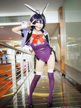 《中二病也要谈恋爱！恋》小鸟游六花兔子女郎 C O S P L A Y_中二病~六花兔女郎版本 (4)