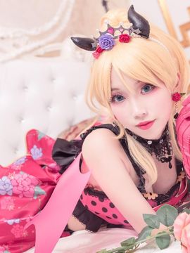 《lovelive！》绚濑绘里小恶魔 C O S P L A Y_绚濑绘里小恶魔 C O S (6)