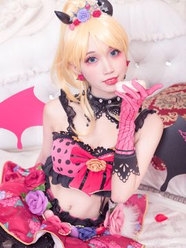 《lovelive！》绚濑绘里小恶魔 C O S P L A Y_绚濑绘里小恶魔 C O S (11)