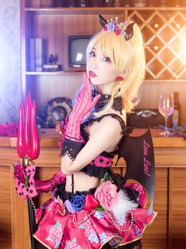 《lovelive！》绚濑绘里小恶魔 C O S P L A Y_绚濑绘里小恶魔 C O S (14)