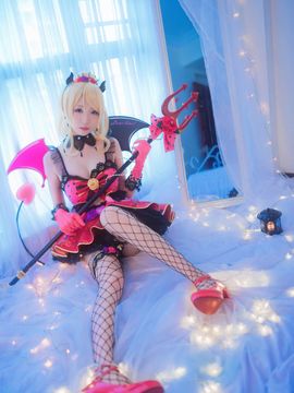 《lovelive！》绚濑绘里小恶魔 C O S P L A Y_《LOVE LIVE！》绚濑绘里 小恶魔觉醒 (5)