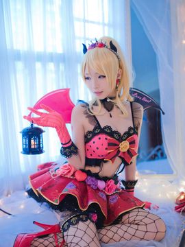 《lovelive！》绚濑绘里小恶魔 C O S P L A Y_《LOVE LIVE！》绚濑绘里 小恶魔觉醒 (1)