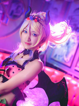 《lovelive！》绚濑绘里小恶魔 C O S P L A Y_小恶魔觉醒·绘 (5)