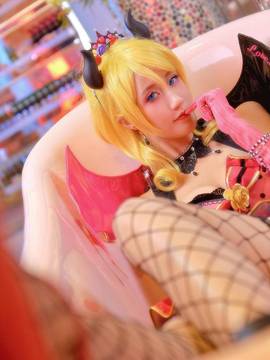 《lovelive！》绚濑绘里小恶魔 C O S P L A Y_绚濑绘里小恶魔觉醒 (7)
