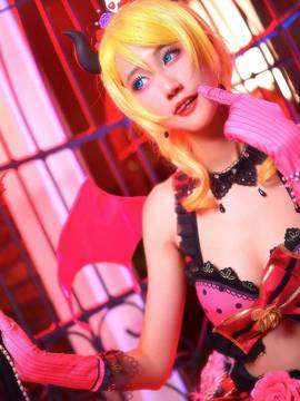 《lovelive！》绚濑绘里小恶魔 C O S P L A Y_绚濑绘里小恶魔觉醒 (8)