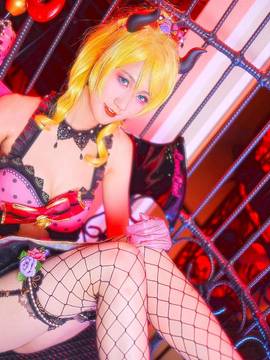 《lovelive！》绚濑绘里小恶魔 C O S P L A Y_绚濑绘里小恶魔觉醒 (12)