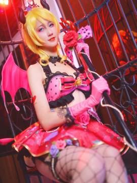 《lovelive！》绚濑绘里小恶魔 C O S P L A Y_绚濑绘里小恶魔觉醒 (14)