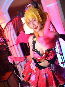 《lovelive！》绚濑绘里小恶魔 C O S P L A Y_绚濑绘里小恶魔觉醒 (16)